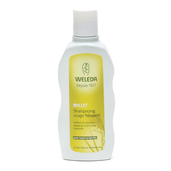 Weleda Millet shampoing Bio usage fréquent