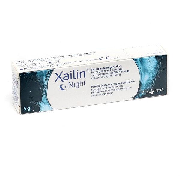 Xailin Night pommade ophtalmique lubrifiante