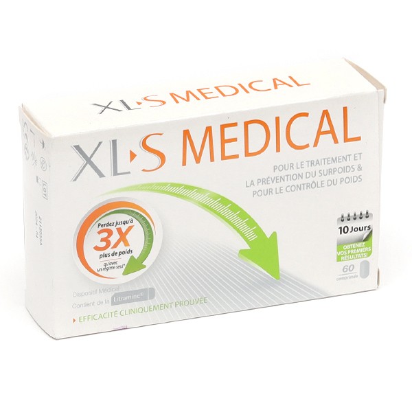 Xls médical capteur de graisse 60 comprimés - Pharmacie de Fontvieille