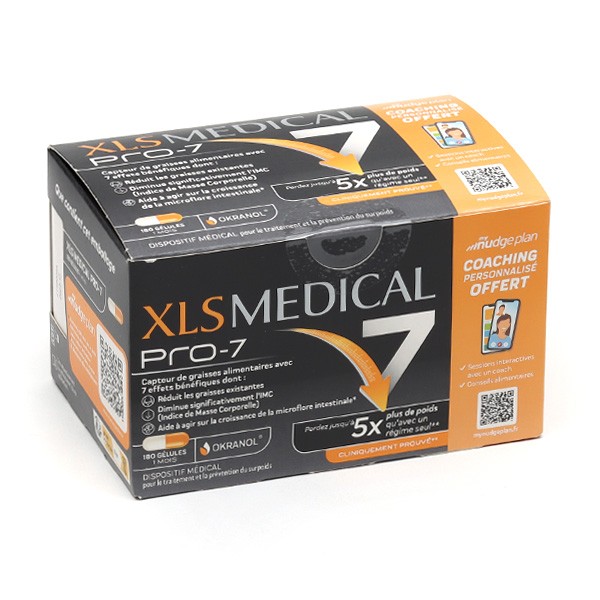 XLS Medical Pro 7 Capteur de graisses gélules