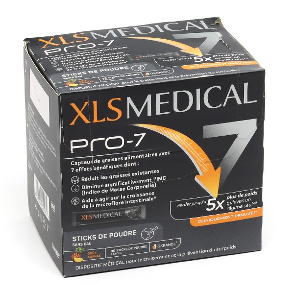 XLS Medical Pro-7 Capteur de graisses Sticks