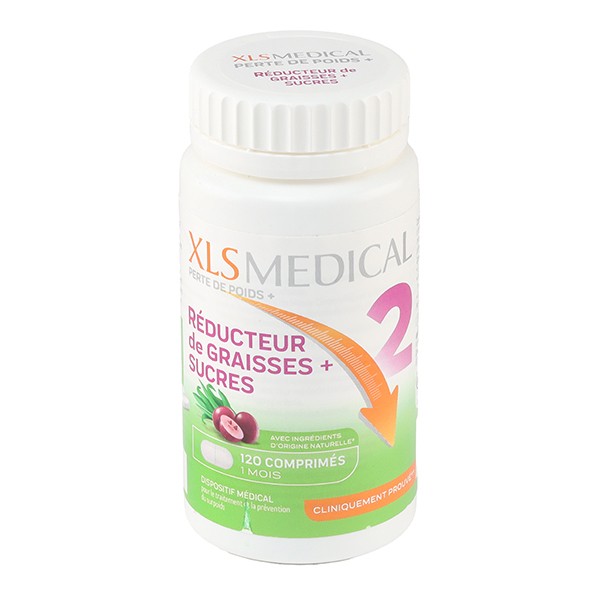 XLS Medical Reducteur de graisses comprimés