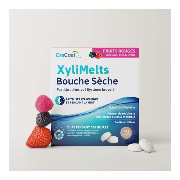 XyliMelts Bouche sèche fruits rouges
