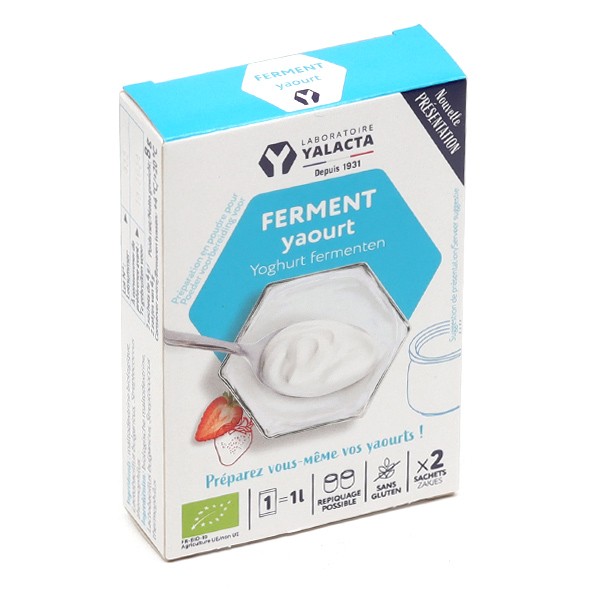 Yalacta Ferments lactiques pour yaourt Bio