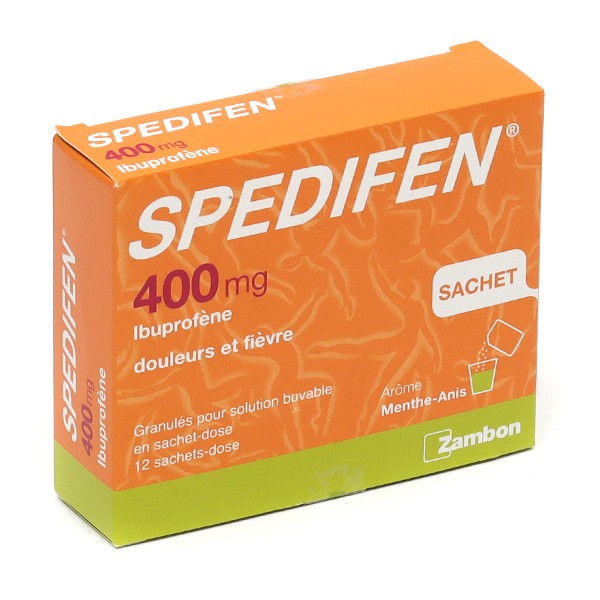 Spedifen 400 mg granulés sachets