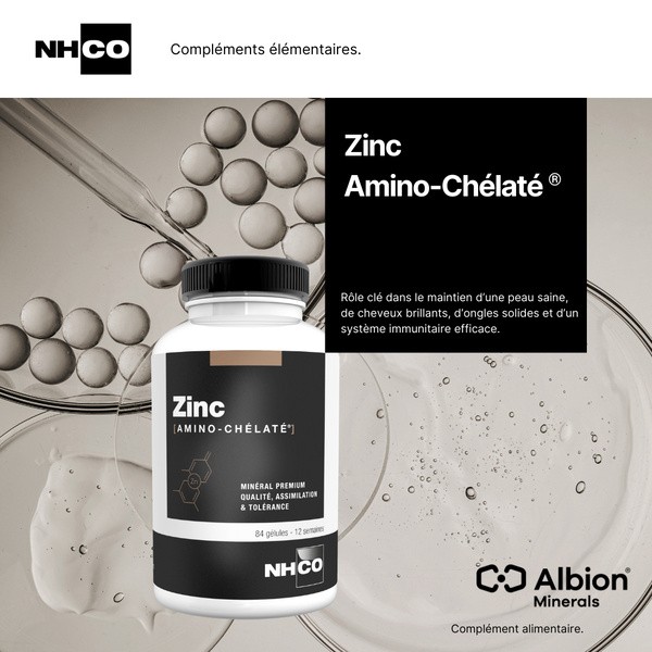 NHCO Zinc Amino chélaté gélule