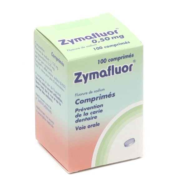 Zymafluor comprimé 0.50 mg
