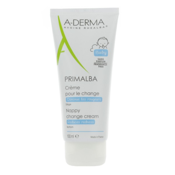 A Derma Primalba Creme Pour Le Change 100 Ml Soin Du Siege Rougeurs