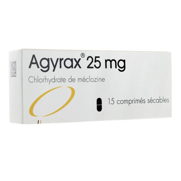 Agyrax 25 mg comprimés
