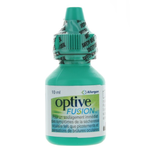 Optive Fusion solution ophtalmique Yeux secs et fatigués