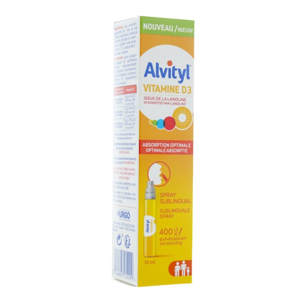 Alvityl Vitamine D3 400 UI spray