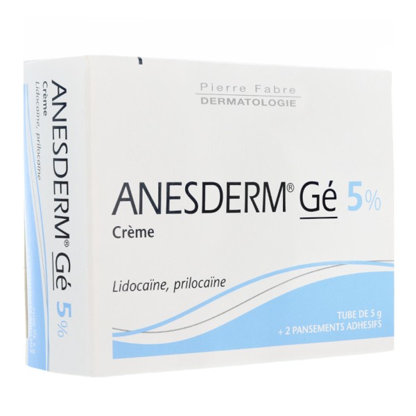 Anesderm Ge 5 Creme Anesthesique Local