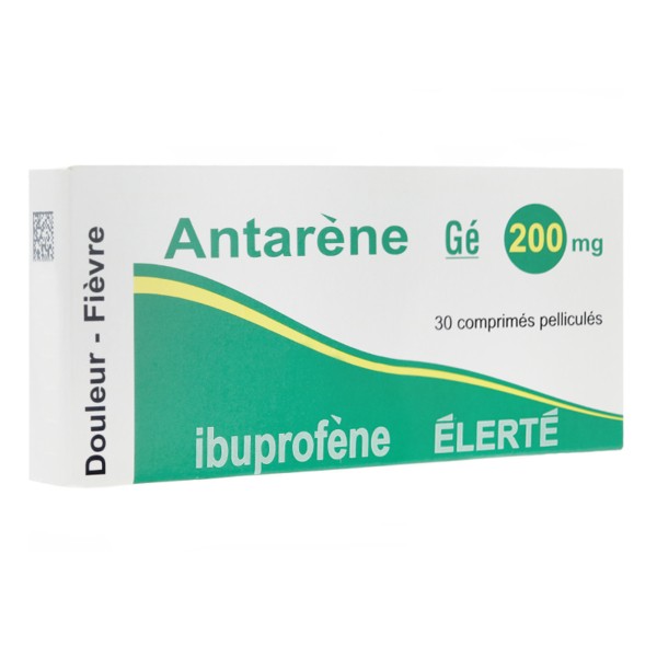 Antarène Gé 200mg comprimés