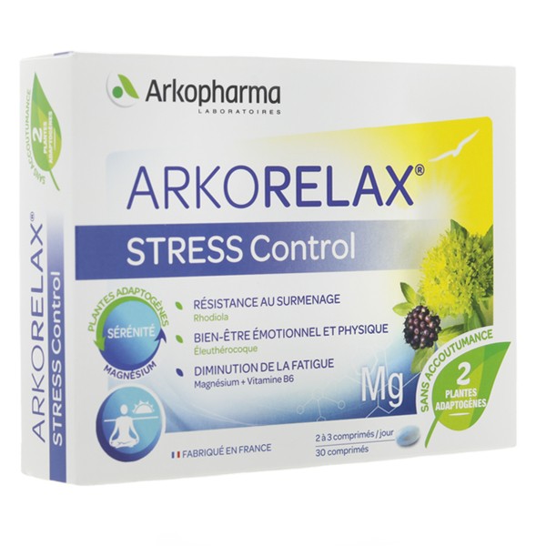 Arkorelax Stress control comprimés