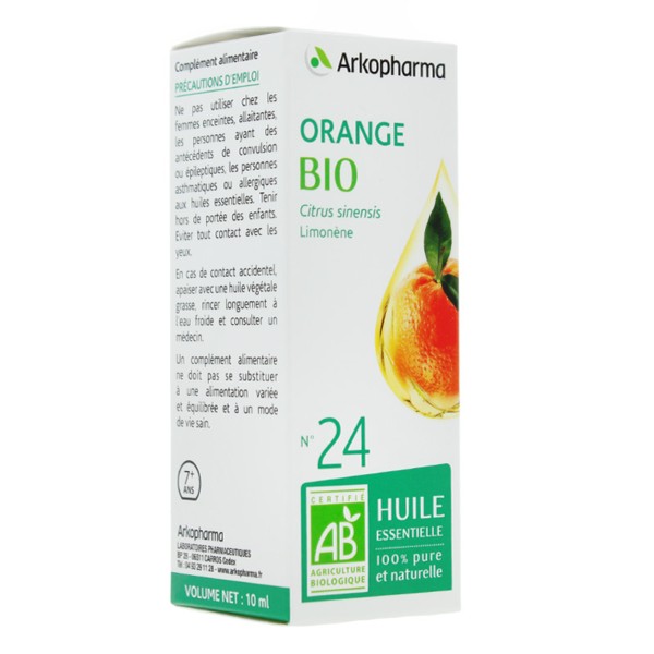 Arkopharma Huile essentielle Orange bio n°24