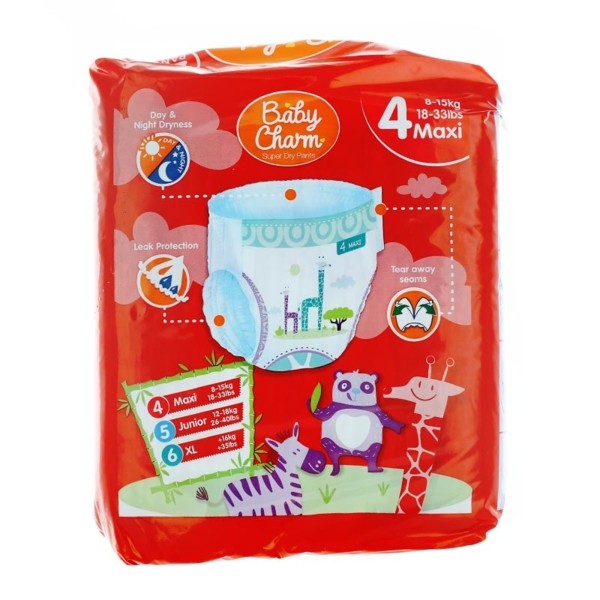 ID Ontex Baby Charm Super Dry Pants Couche à enfiler pour enfant