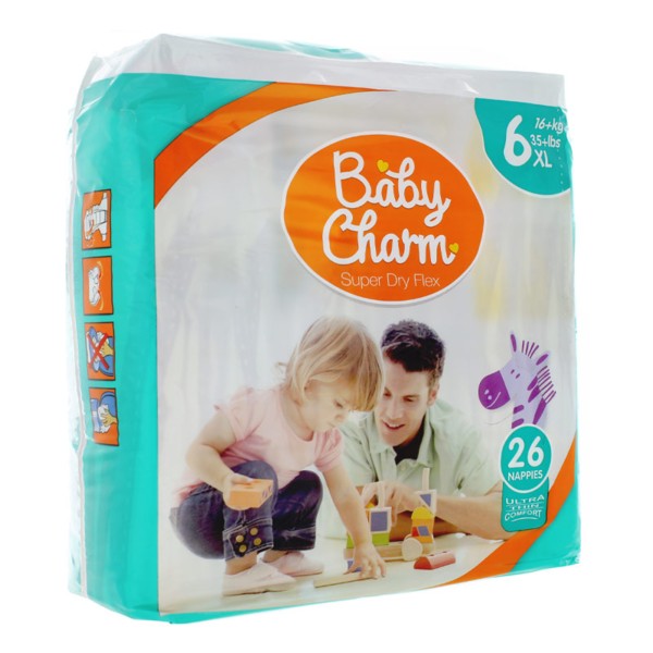 ID Baby Charm Super Dry Couches bébé Absorbantes et confortables