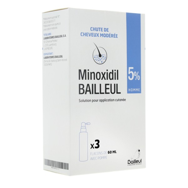 Minoxidil 5 % solution Alopécie