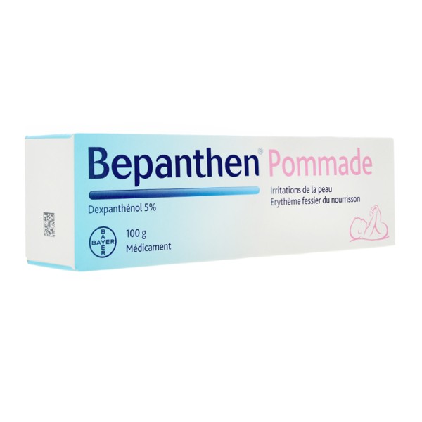 Bepanthen - Pommade pour bébé - 100 g - avec provitamine B5 - douceur  cliniquement prouvée pour la peau de votre bébé Meilleure crème  anti-démangeaisons pour la peau de bébé. : 