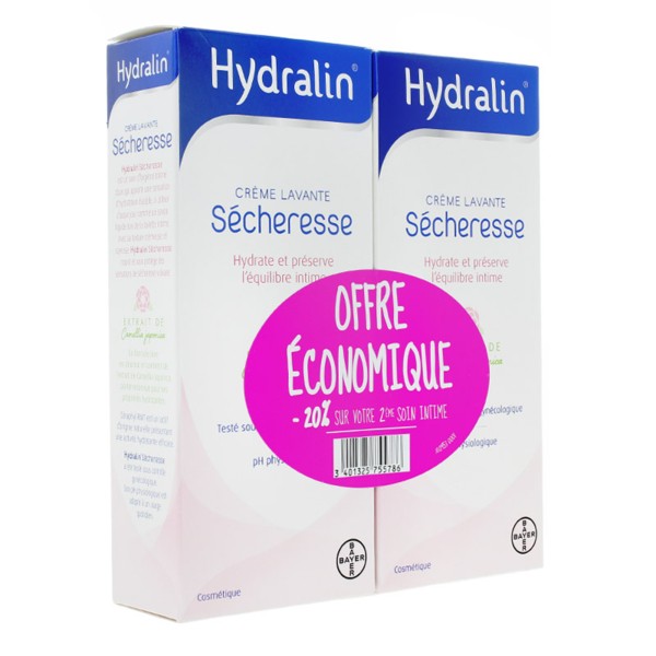 Hydralin Sécheresse Crème lavante