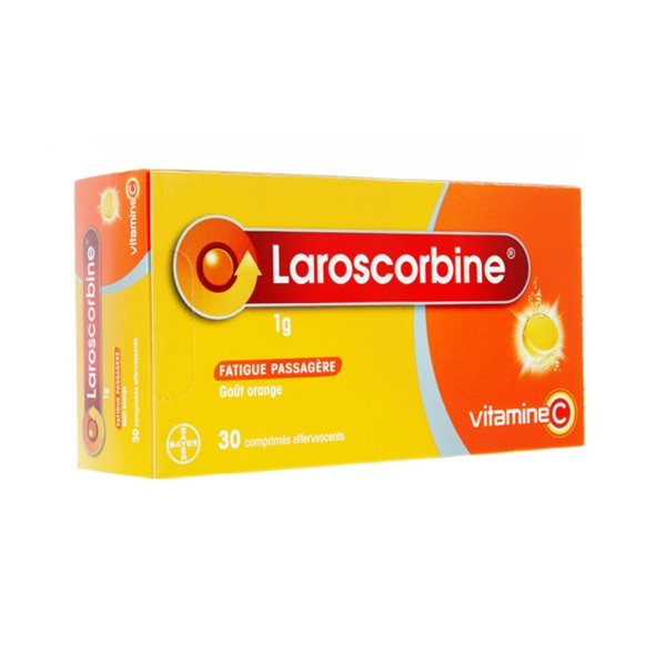 Laroscorbine vitamine C 1 g comprimés effervescents