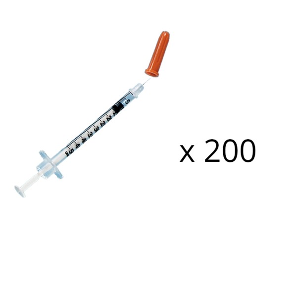 BD Microfine + Seringue à insuline x 200
