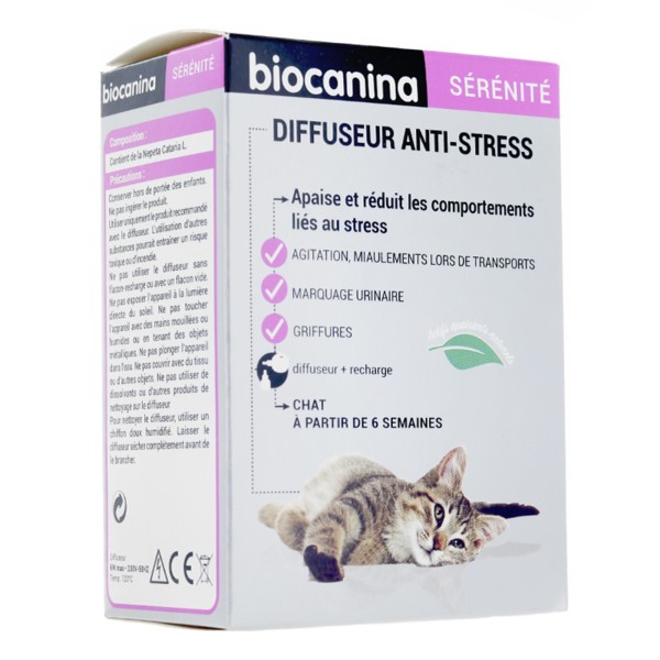 Biocanina Sérénité diffuseur anti stress Chat