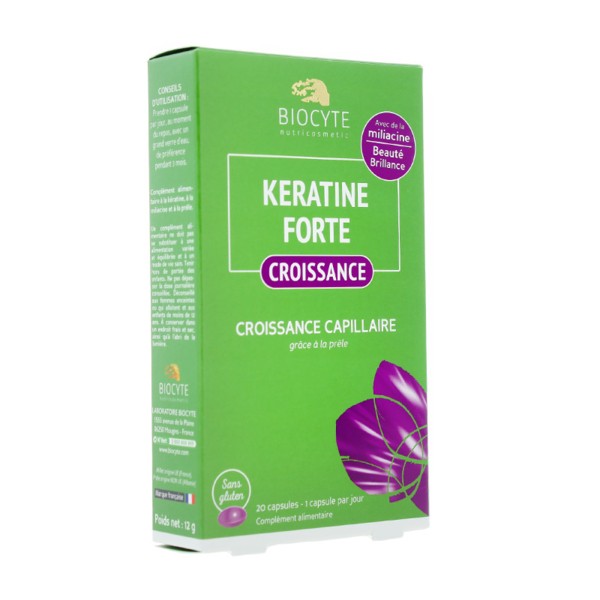 Biocyte Keratine Forte Croissance capsules
