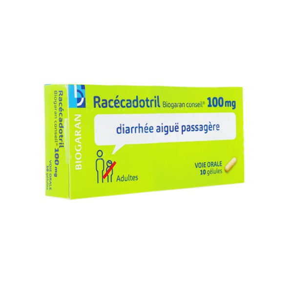 Racecadotril 100 mg gélules Biogaran