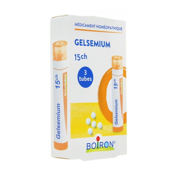 Boiron Gelsemium 15 CH pack de granules homéopathiques