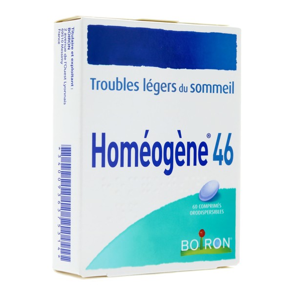 Homéogène 46 Boiron comprimés orodispersibles