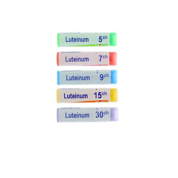 Lutein Dose Homéopathique du laboratoire Boiron Insuffisance lutéale
