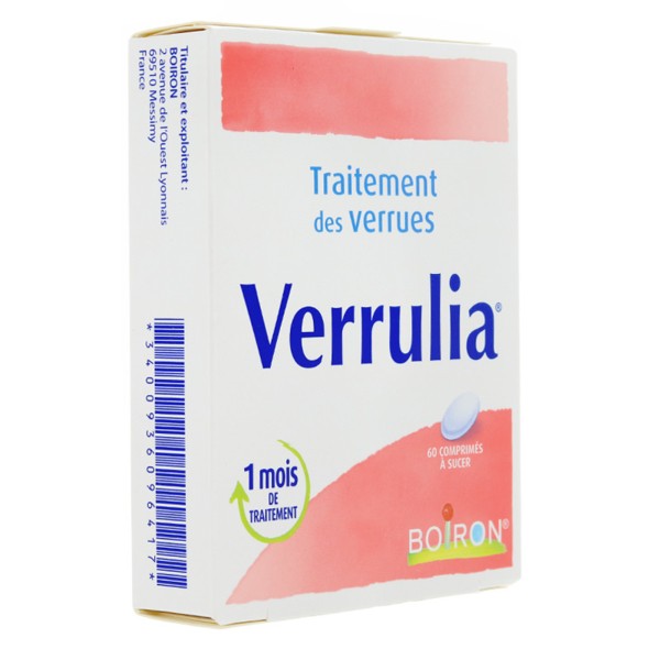 Verrulia Boiron comprimés
