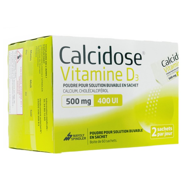 Calcidose Vitamine D3 sachets