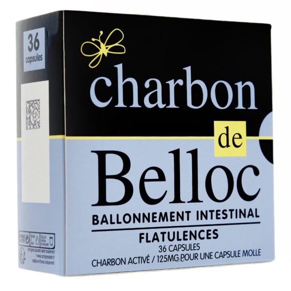 Charbon de Belloc capsule Ballonnement