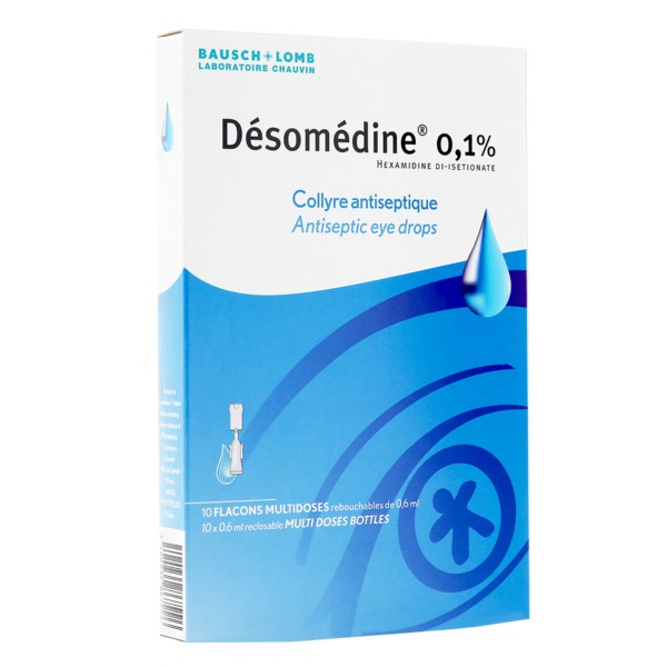 Désomédine collyre antiseptique unidoses