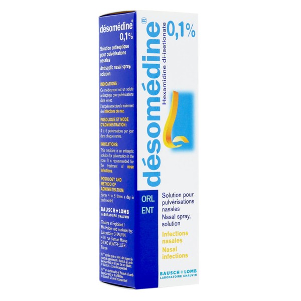 Désomedine 0,1% solution nasale