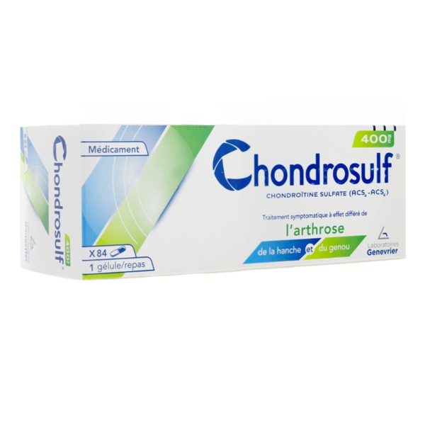 Chondrosulf 400 mg gélule Arthrose