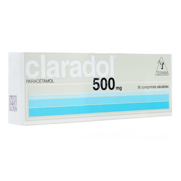 Claradol 500 mg comprimés