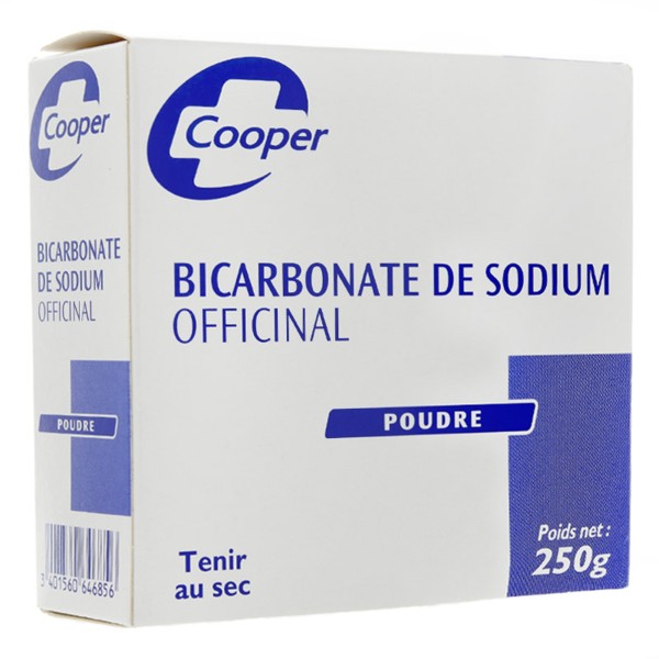 Cooper bicarbonate de sodium officinal poudre