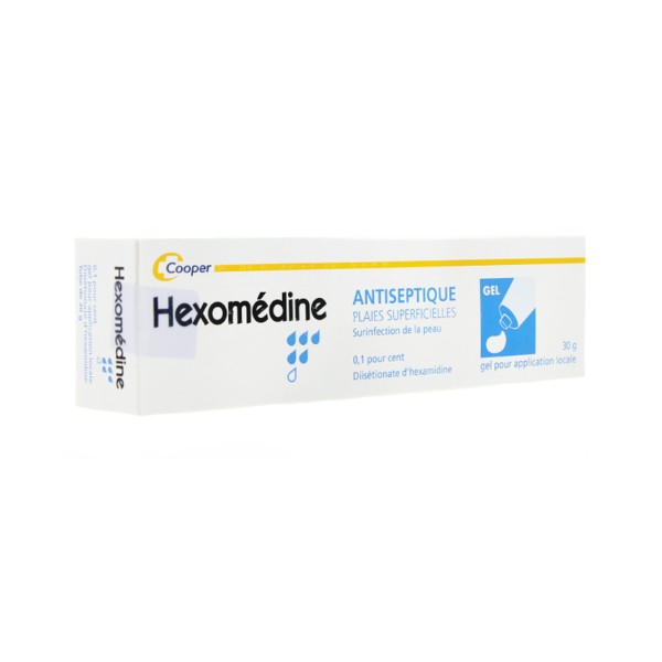 Hexomedine gel