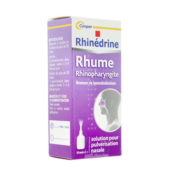 Rhinédrine solution nasale