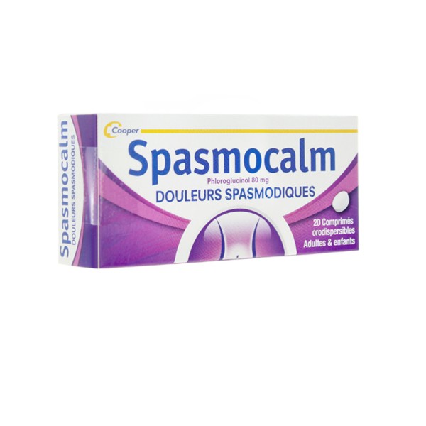 Spasmocalm 80 mg comprimés orodispersibles