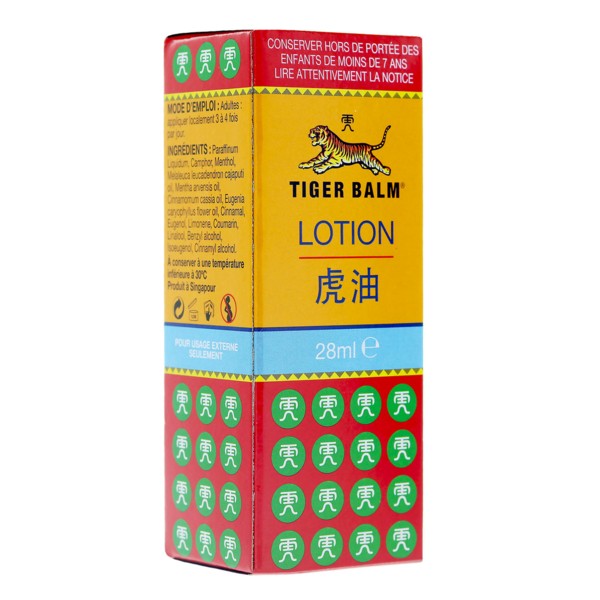 Tiger Balm lotion massage