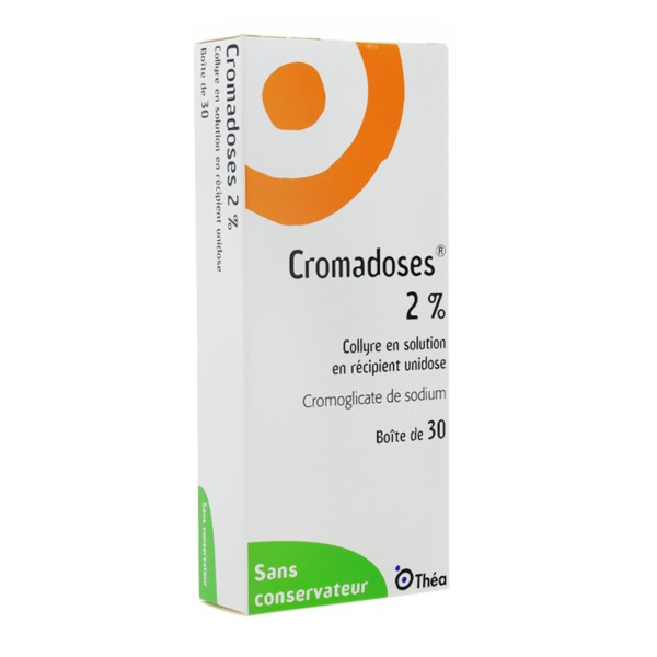 Cromadoses 2% collyre unidoses