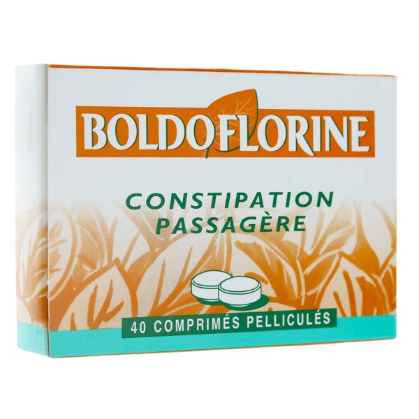 Boldoflorine 40 comprimés Constipation passagère Laxatif stimulant
