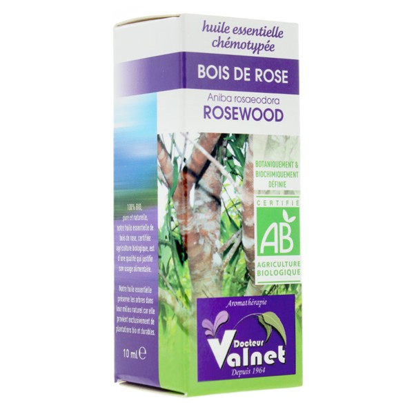 Docteur Valnet huile essentielle de Bois de rose Bio