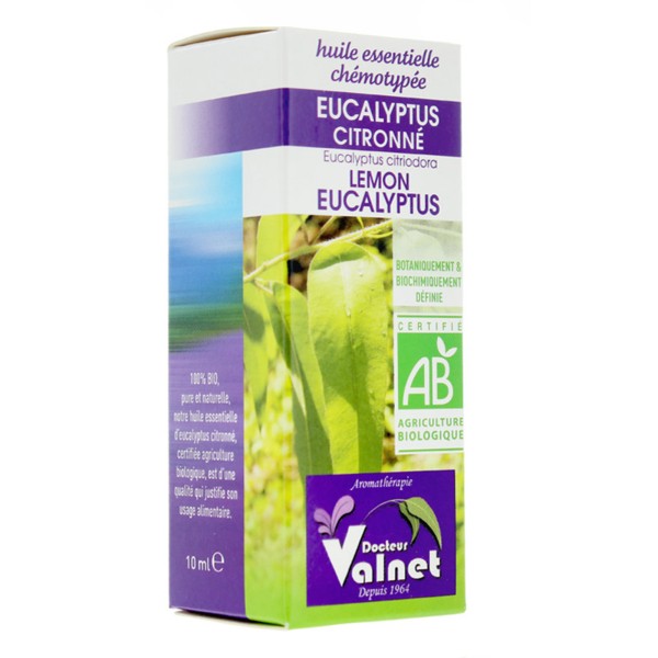 Docteur Valnet huile essentielle Eucalyptus citronné Bio