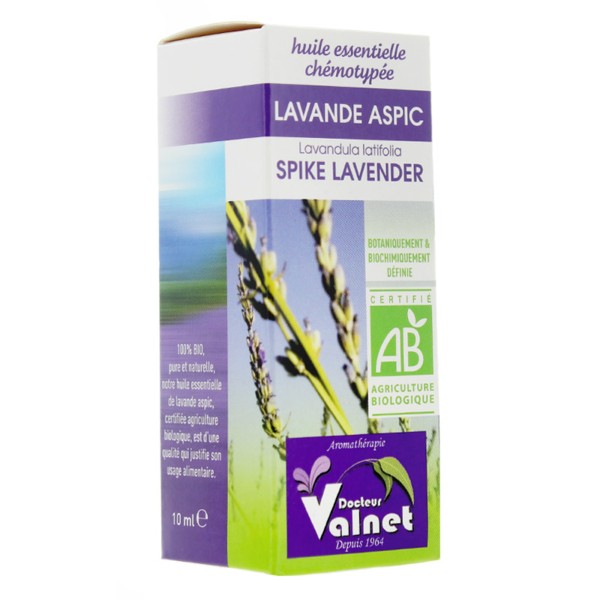 Docteur Valnet huile essentielle de Lavande aspic Bio