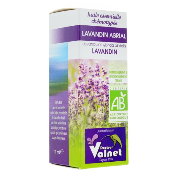 Docteur Valnet  huile essentielle de Lavandin abrial Bio